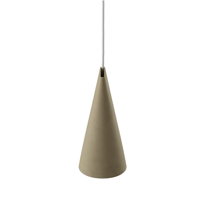 Taklampa keramik 11,2x22 cm, Olive MOEBE