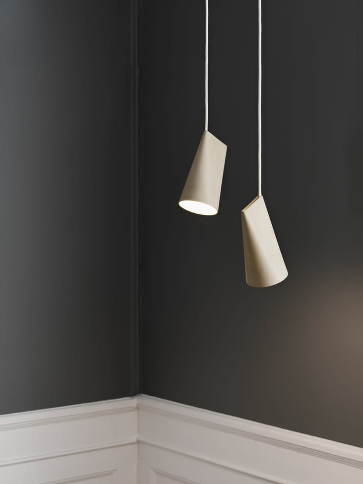 Taklampa keramik 11,2x22 cm, Olive MOEBE