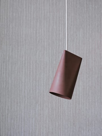 Taklampa keramik 11,2x22 cm - Terra Cotta, Wood - MOEBE