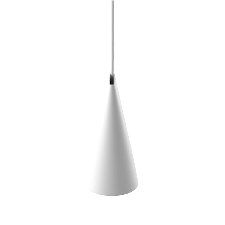 Taklampa keramik 11,2x22 cm, White MOEBE