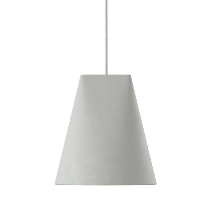 Taklampa keramik 23x23,5 cm, Light Grey MOEBE