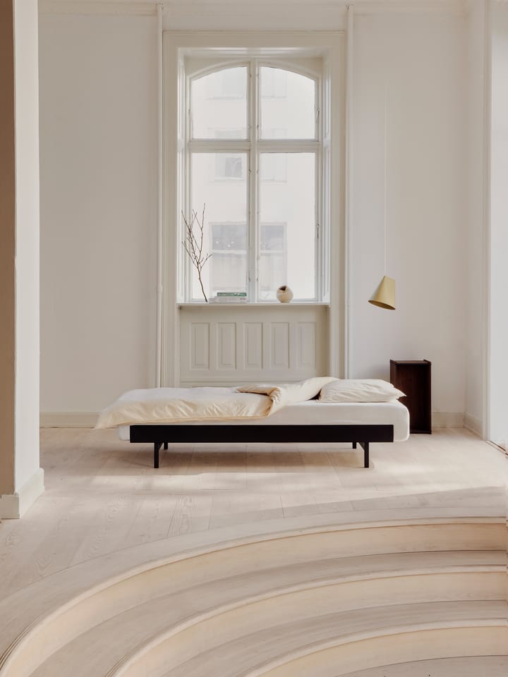 Utdragbar säng 90-180 cm - Black - MOEBE