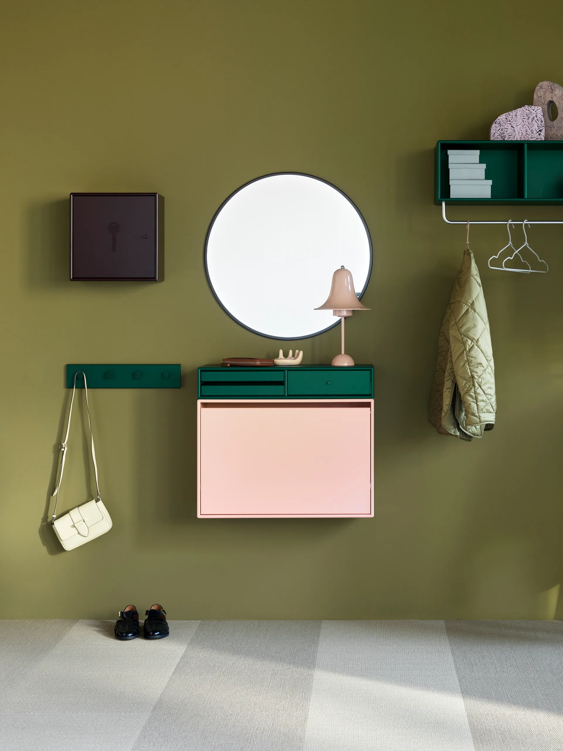 Around spegel Ø69,6 cm, Balsamic Montana