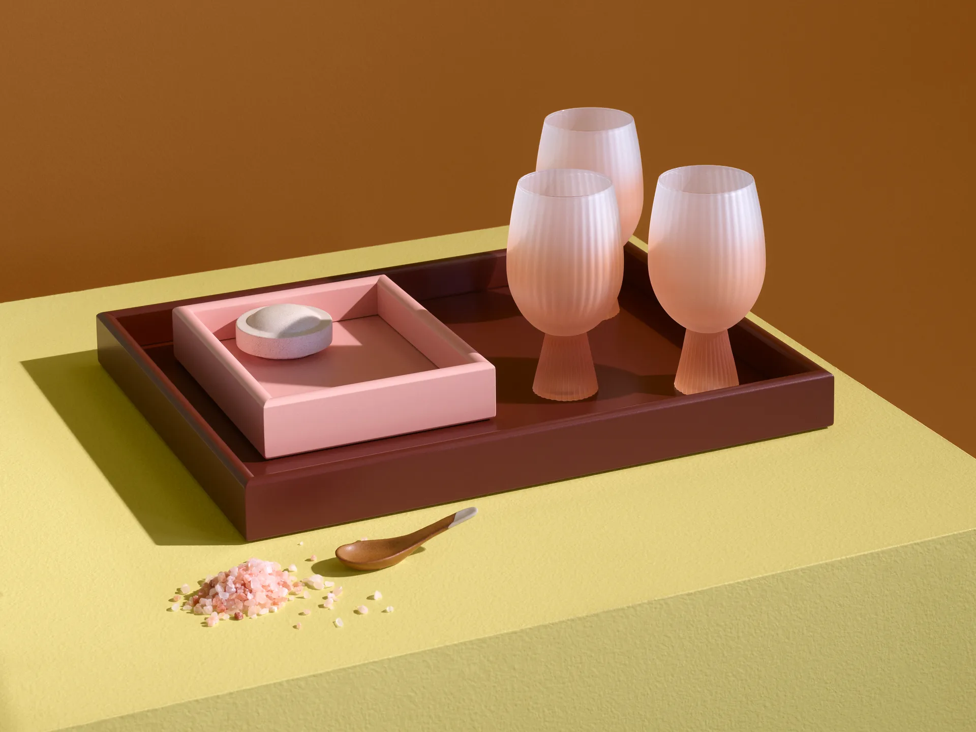 Arrange bricka small 17,3x21,4 cm, Ruby Montana