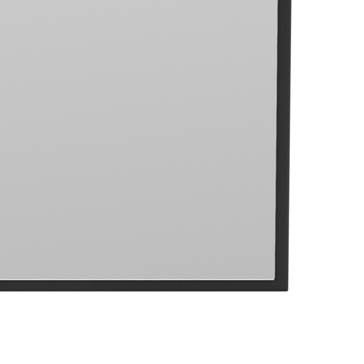 Colour Frame spegel 46,8x46,8 cm - Black - Montana