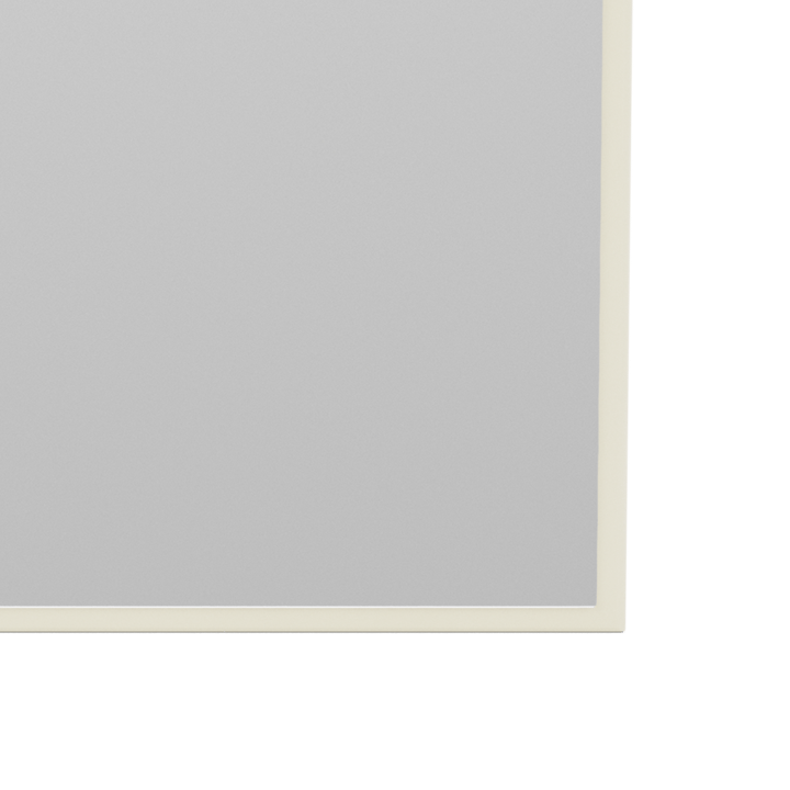 Colour Frame spegel 46,8x46,8 cm - Vanilla - Montana