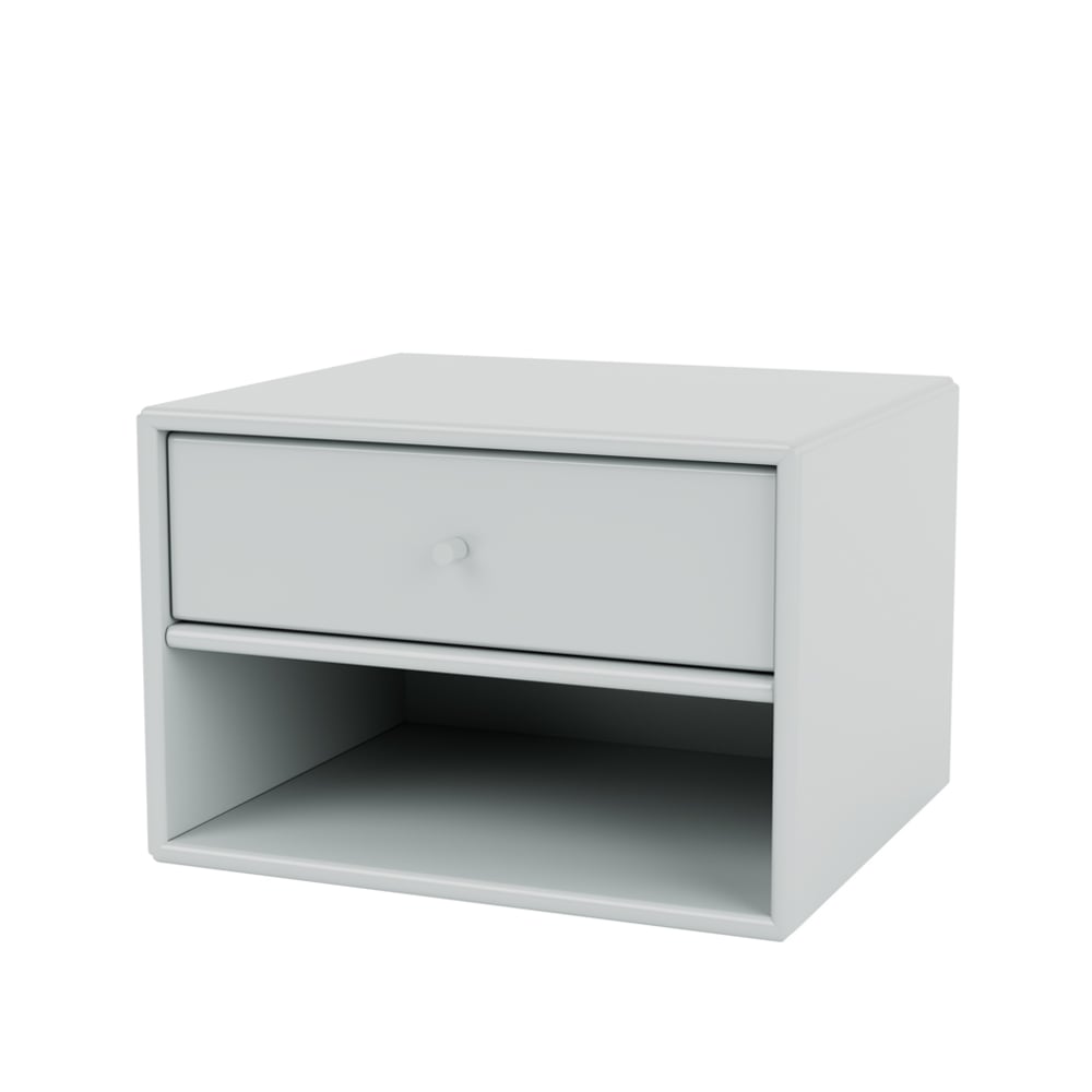Montana Dash sängbord oyster 156, inkl. upphäng | Skandinavisk Design | Sängbord | Blå