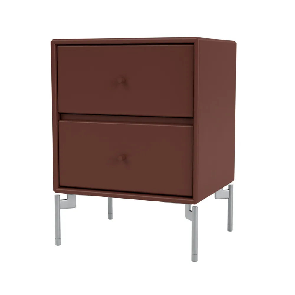 Drift sängbord, masala 155, kromben cm Montana