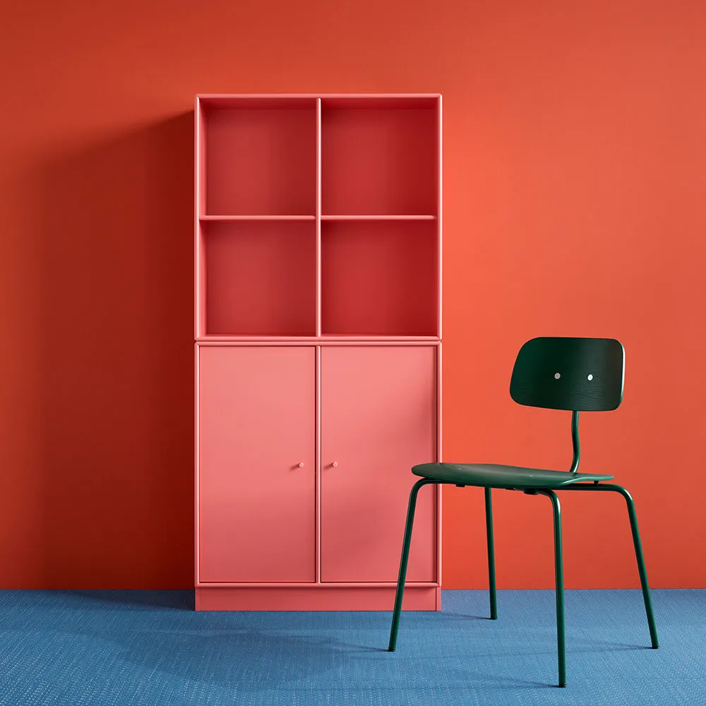 Kevi 2060 stol, o. grey lackat stativ-bets ask Montana