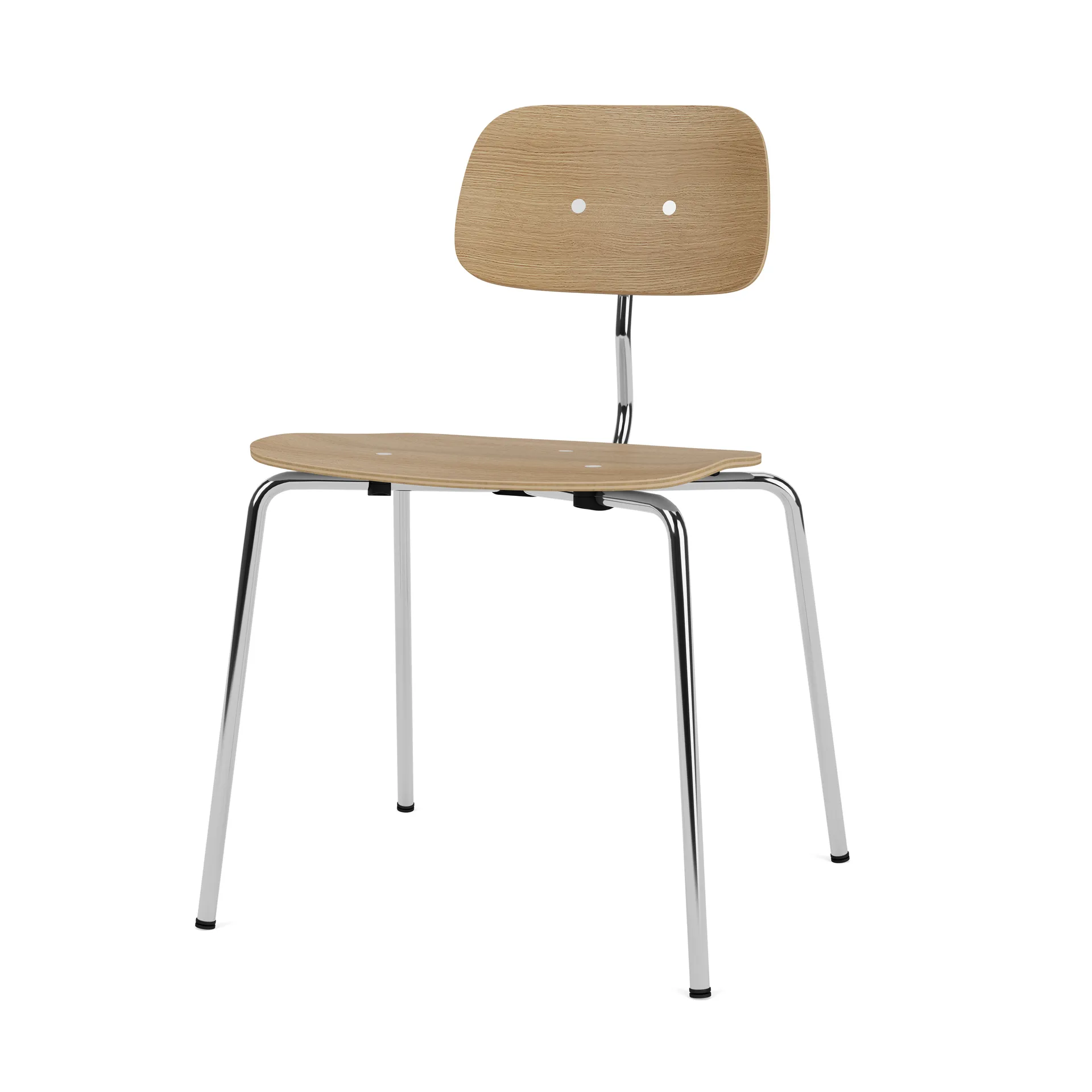 Kevi 2060 stol, Oak-chrome Montana