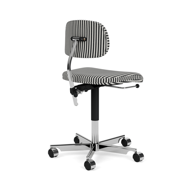 Kevi 2534U kontorsstol, Stripe-aluminium Montana