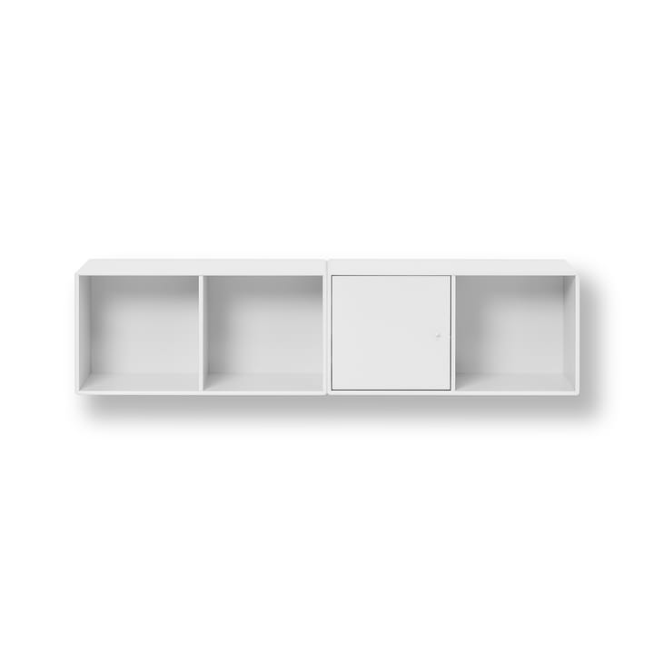 Line hyllmodul - new white 101, vägghängt, 1 dörr  - Montana