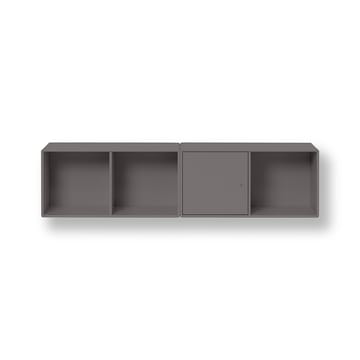 Line hyllmodul vägghängd 1 dörr - Coffee 35 - Montana
