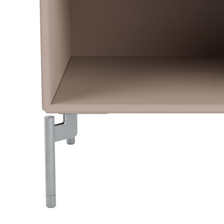 MB126 möbelben 12,6 cm 4-pack - Matt chromed zinc - Montana