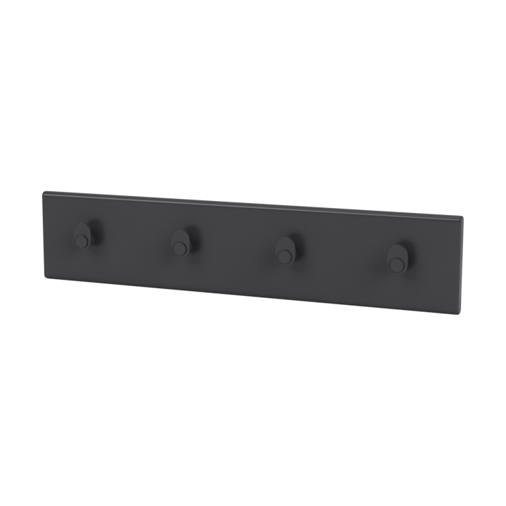 Montana Coat Racks klädhängare 4 krokar - Anthracite - Montana