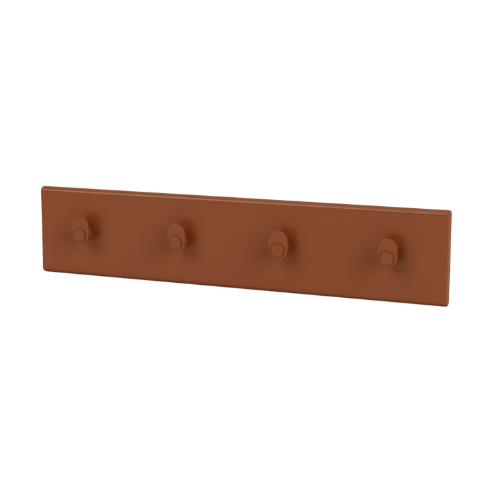 Montana Coat Racks klädhängare 4 krokar
 - Hazelnut - Montana