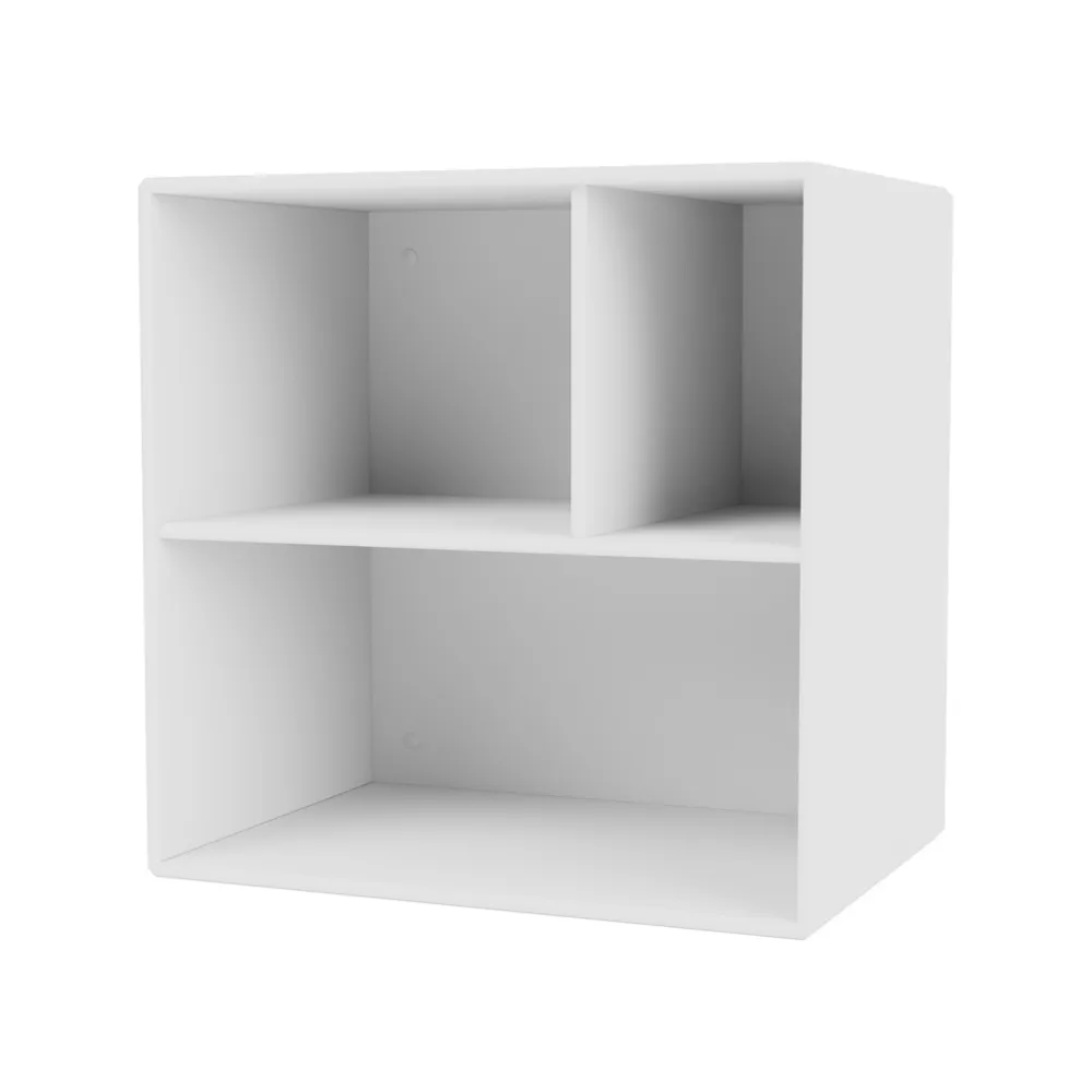 Montana Mini 1302 hyllmodul, new white 101, med hyllor Montana