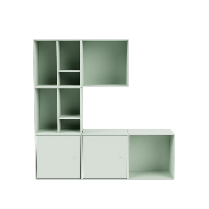Montana Mini hyllsystem 6x2 Mist Montana