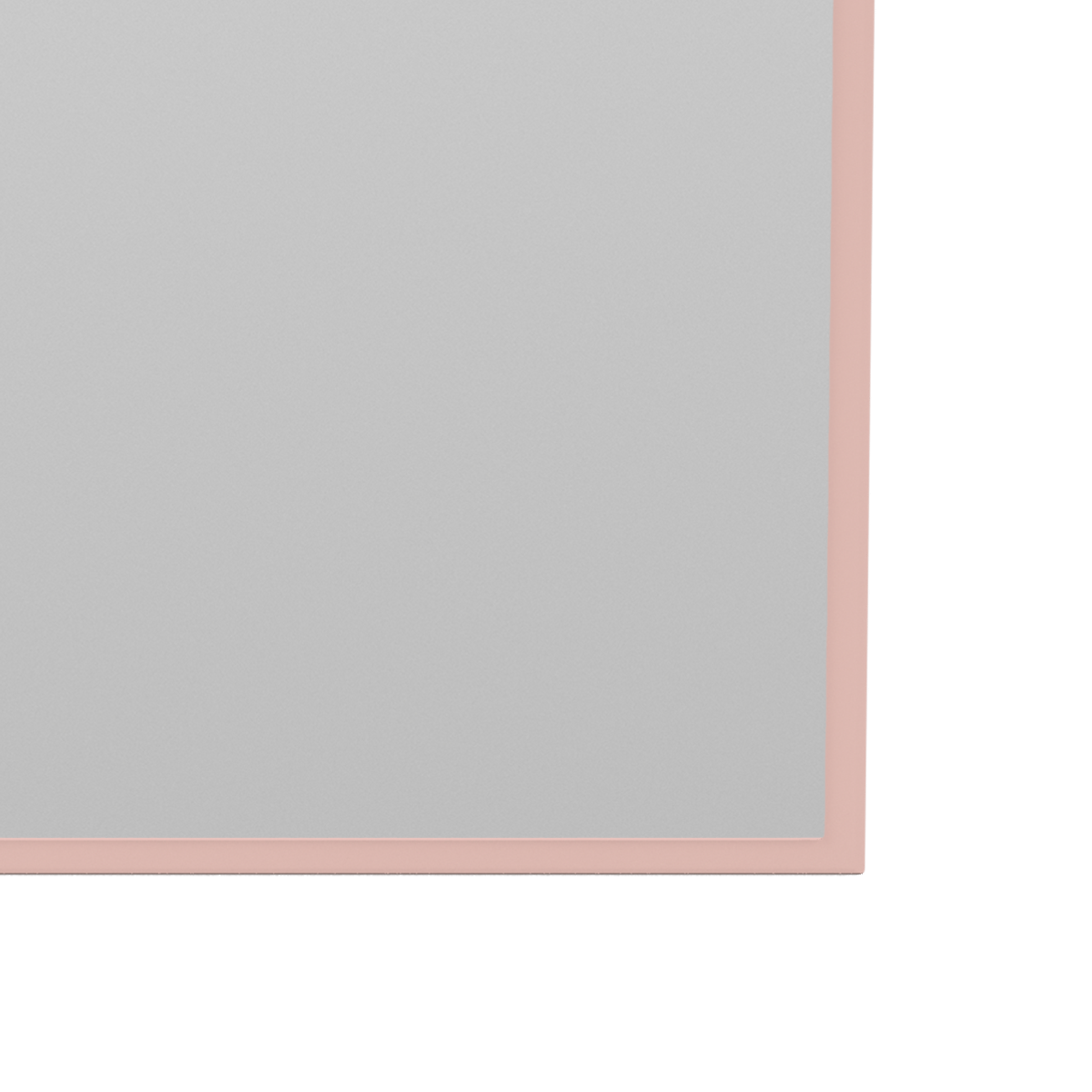 Montana rectangular spegel 46,8x69,6 cm Ruby | Skandinavisk Design | Väggspeglar | Rosa