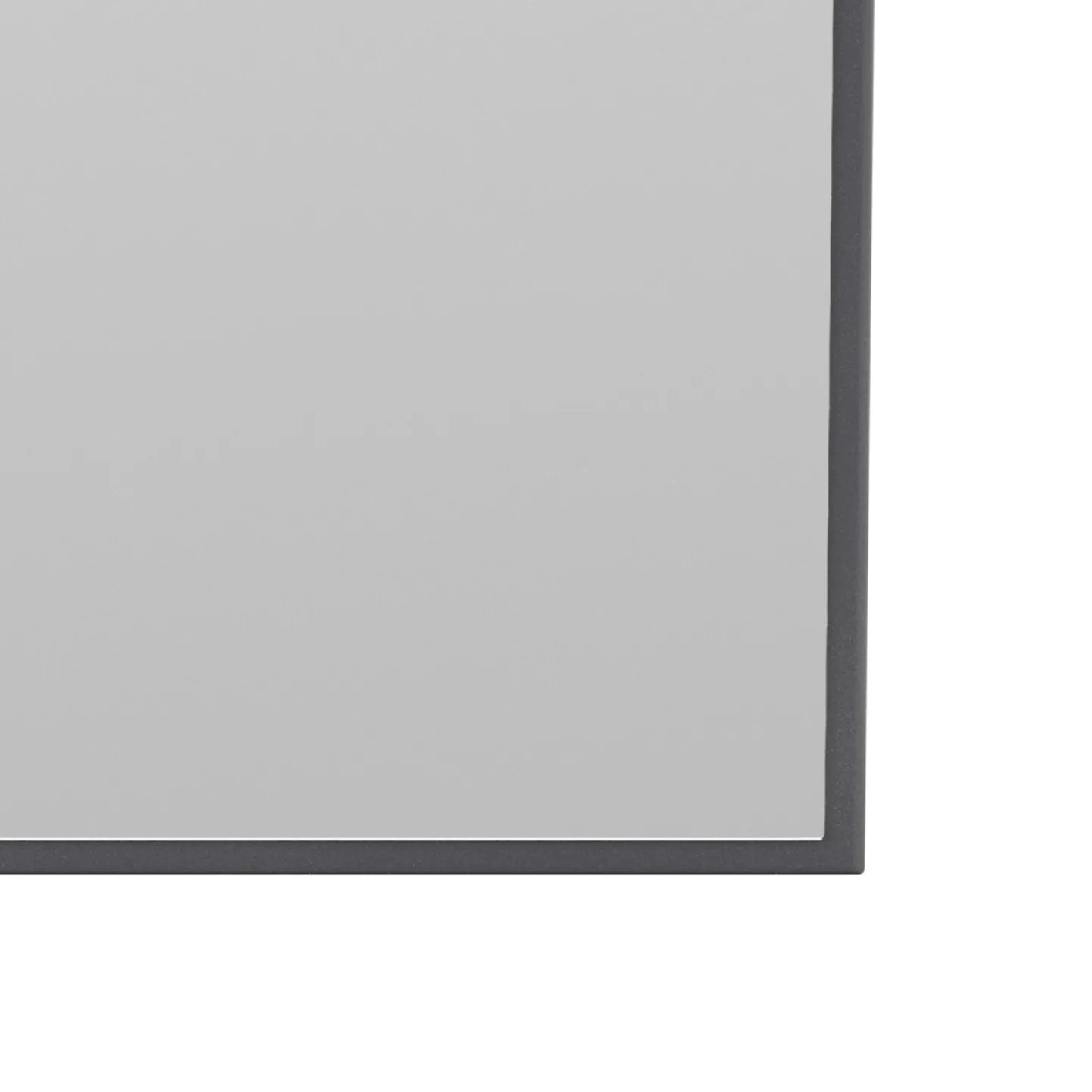 Montana rectangular spegel 69,6x138 cm, Coal Montana