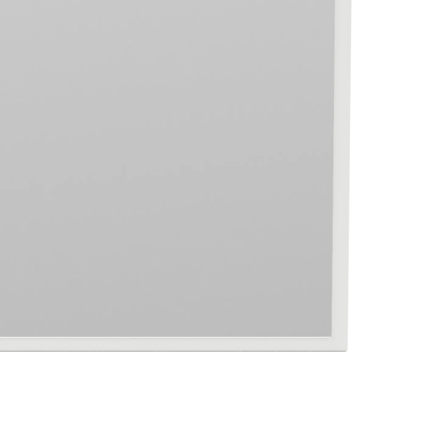 Montana rectangular spegel 69,6x138 cm, White Montana