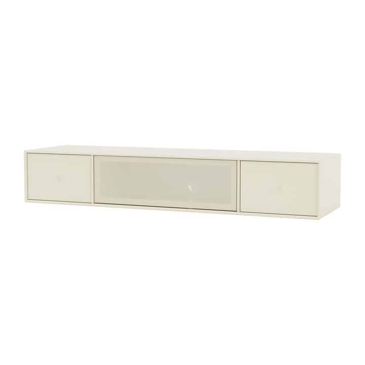 OCTAVE II tv-bänk med plats för ljudenhet, Vanilla Montana