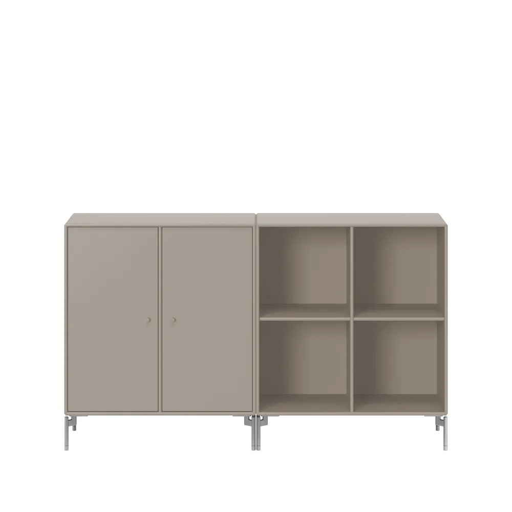 Pair sideboard, truffle 141, kromben Montana