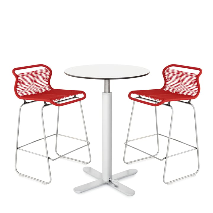 Panton One kitchen barstol, clark, rostfritt stål Montana