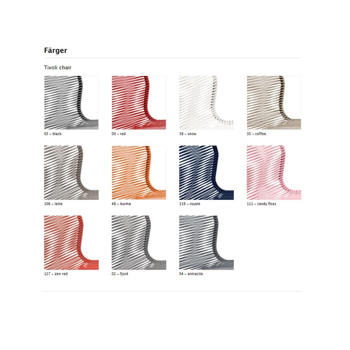 Panton One stol, duke, silk grey lack Montana