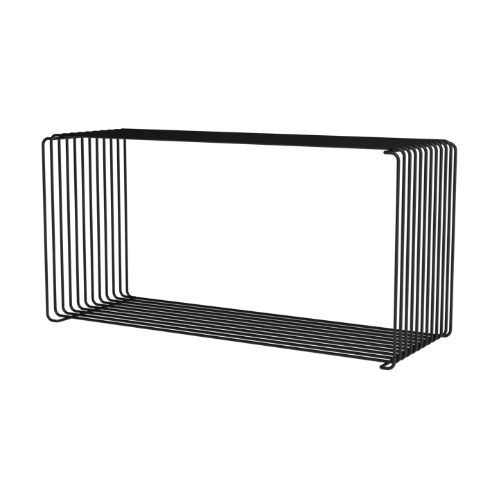 Panton Wire Extended hylla 70x34,8x25,7 cm - Black - Montana