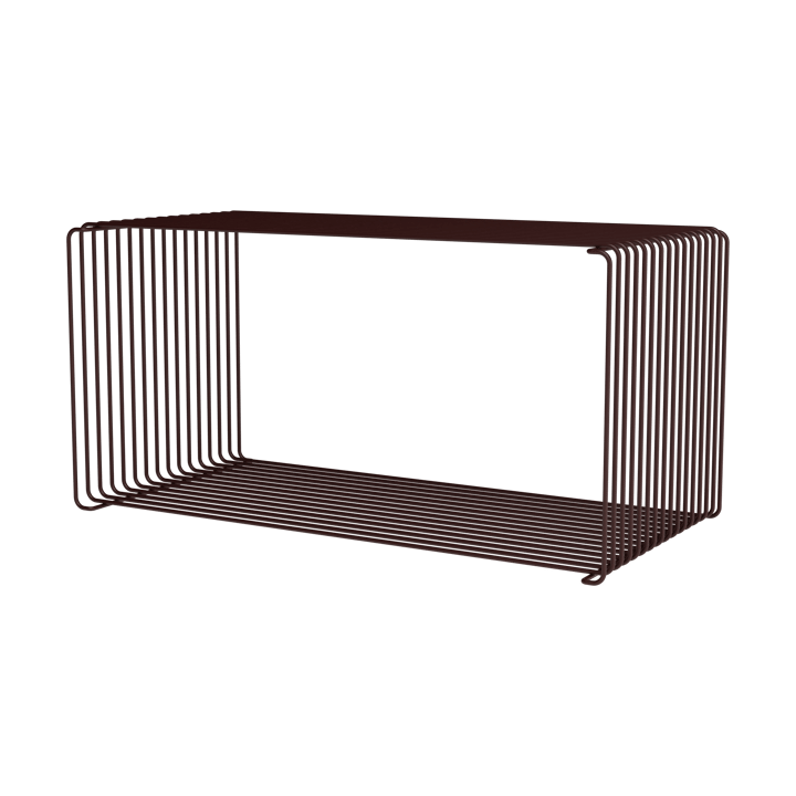 Panton Wire Extended hylla 70x34,8x34,8 cm - Black red - Montana