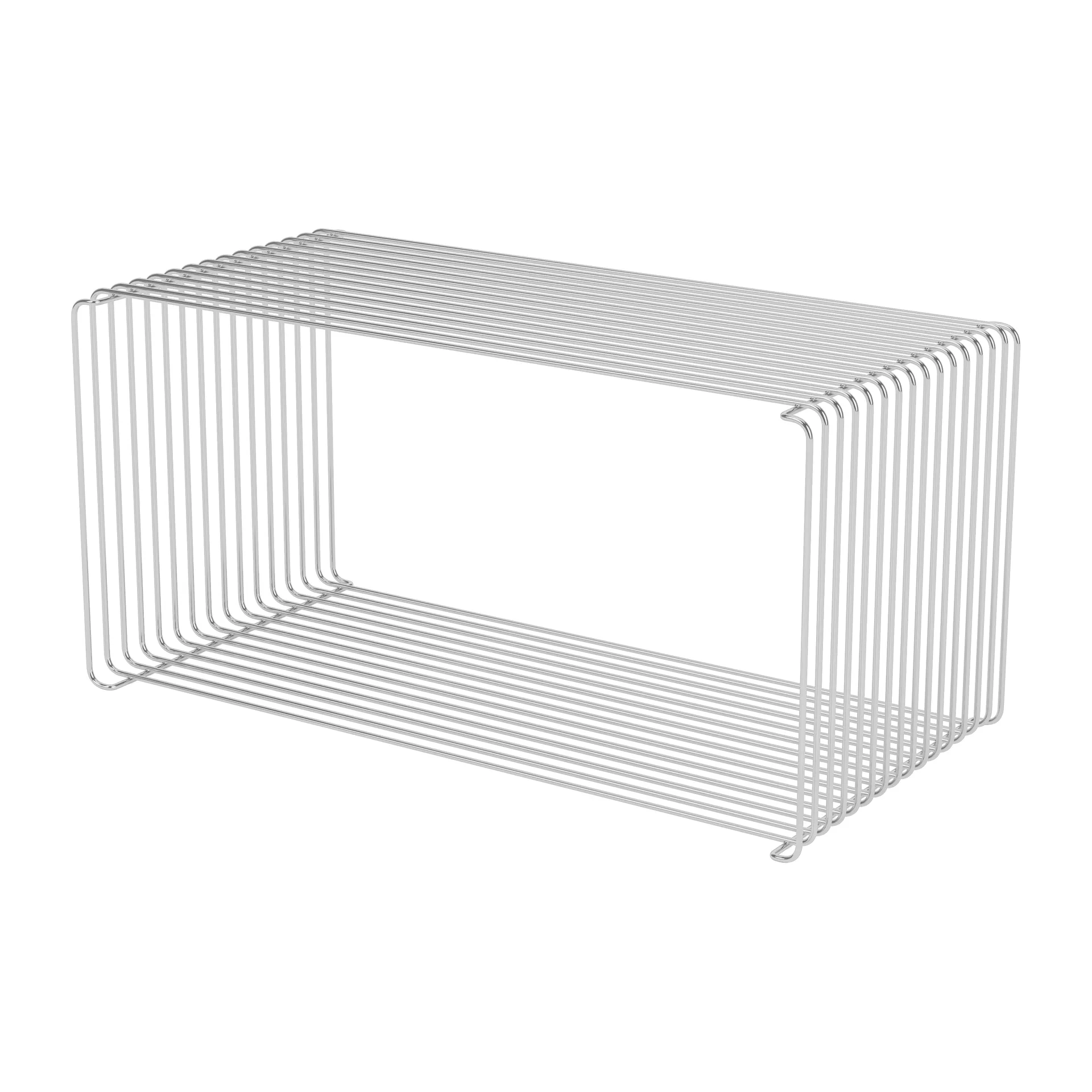 Panton Wire Extended hylla 70x34,8x34,8 cm, Chrome Montana