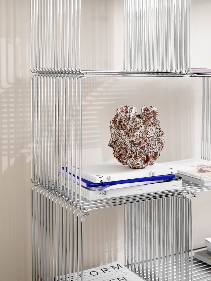 Panton Wire Extended hylla 70x34,8x34,8 cm, Chrome Montana