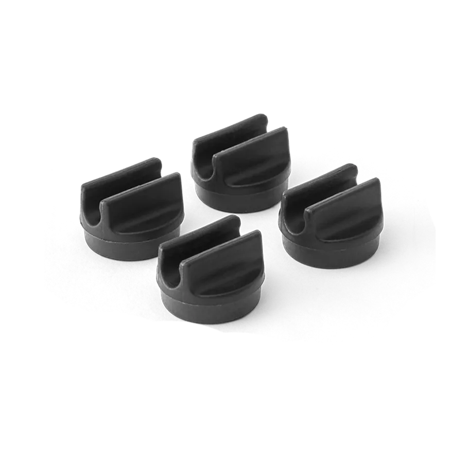 Panton Wire feet distansfötter 4-pack, Black Montana