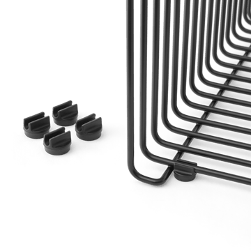 Panton Wire feet distansfötter 4-pack - Black - Montana