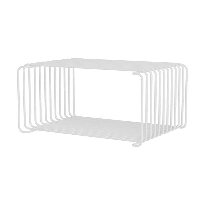Panton Wire Half Height hylla 34,8x17,2x25,7 cm - Snow - Montana