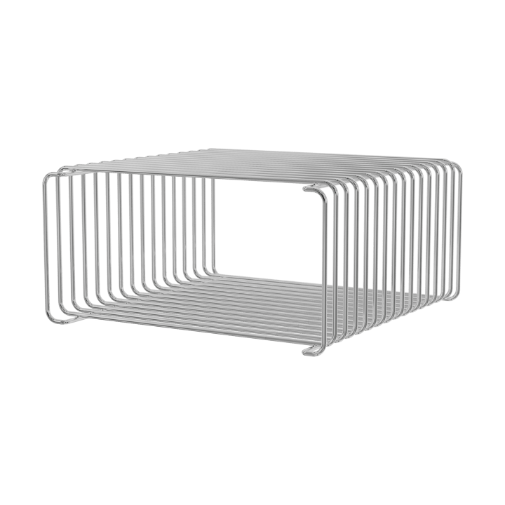 Panton Wire Half Height hylla 34,8x17,2x34,8 cm - Chrome - Montana