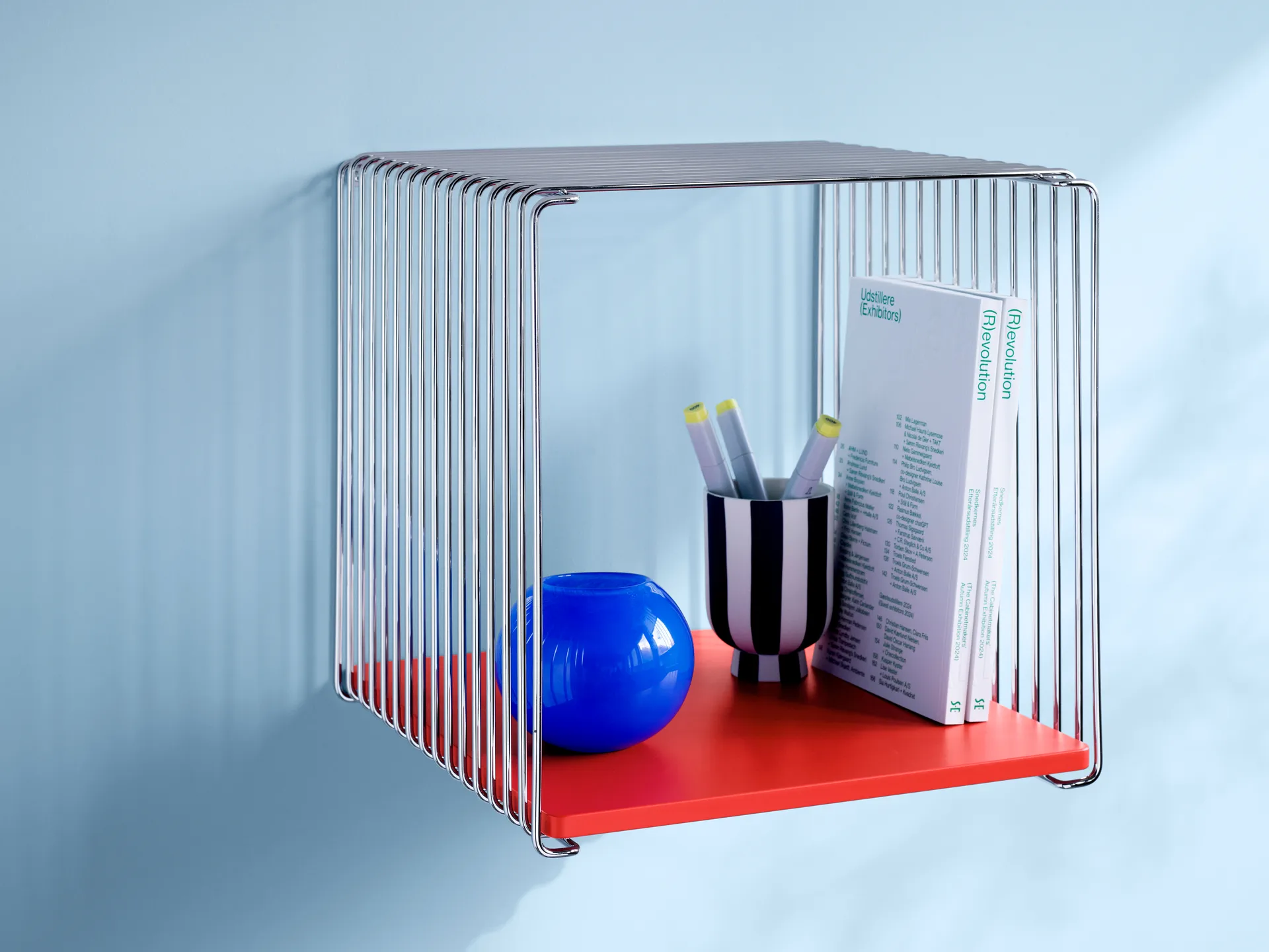 Panton Wire hyllplan 33x34,8 cm, Glass Montana