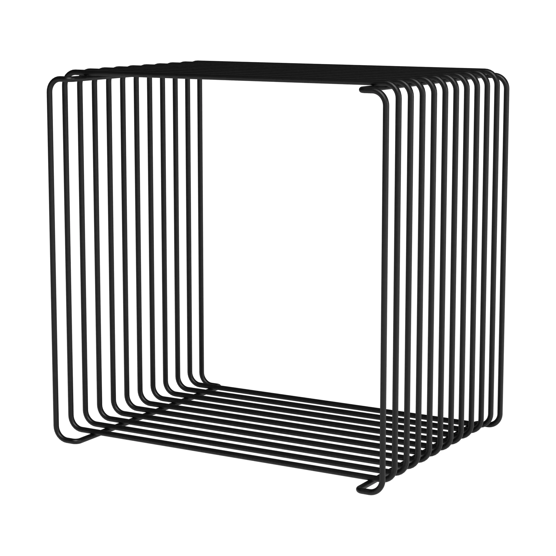 Panton Wire Single hylla 34,8x34,8x25,7 cm, Black Montana