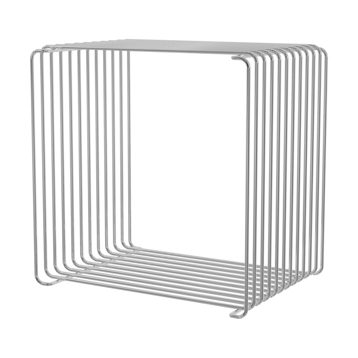 Panton Wire Single hylla 34,8x34,8x25,7 cm - Chrome - Montana