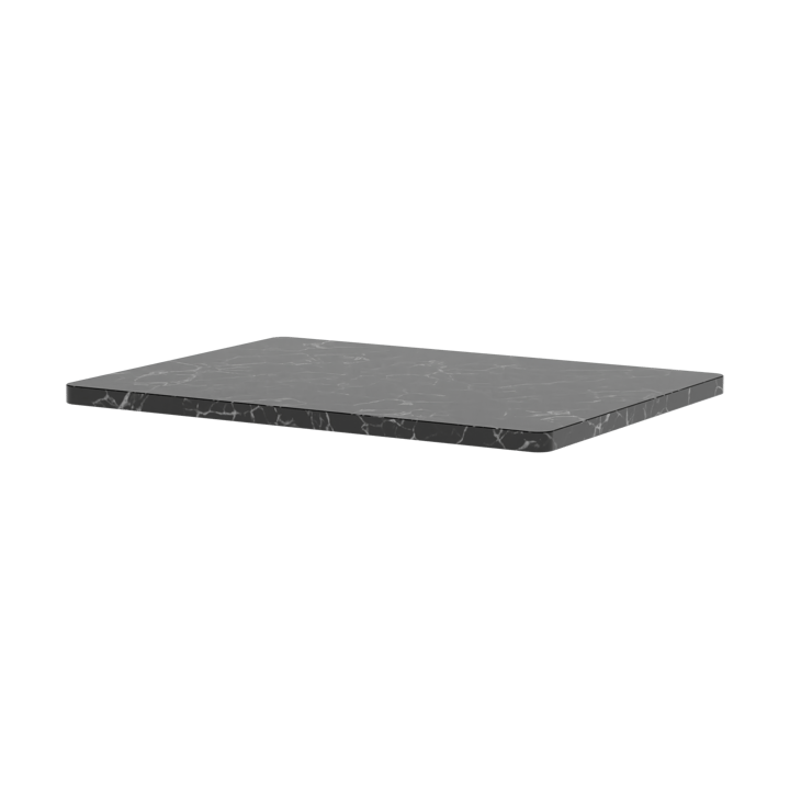 Panton Wire toppskiva 34,8x25,7 cm - Black marble - Montana