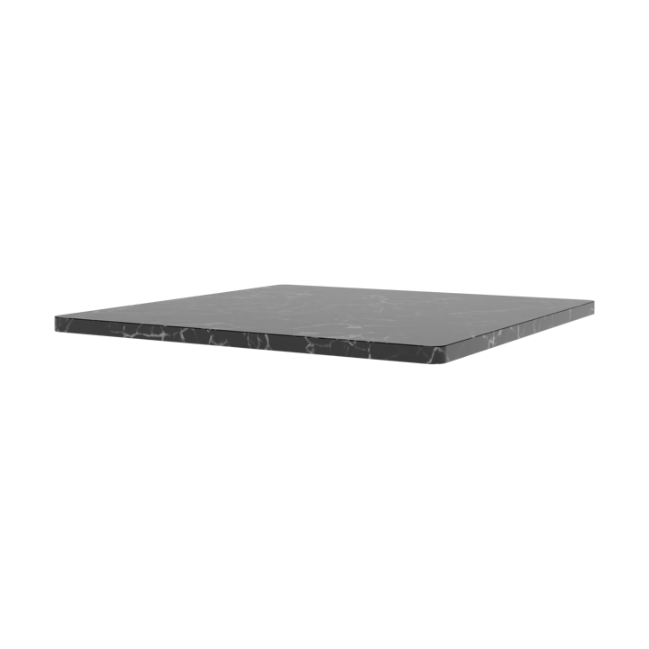 Panton Wire toppskiva 34,8x34,8 cm - Black marble - Montana
