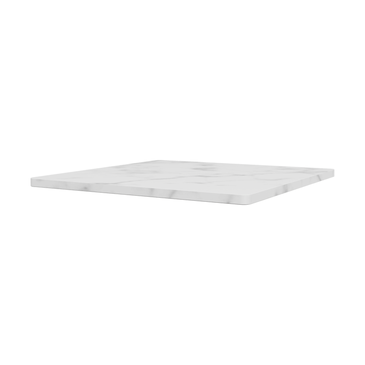 Panton Wire toppskiva 34,8x34,8 cm - White marble - Montana