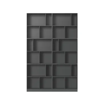 Read bokhylla - anthracite 04 med 7 cm sockel - Montana