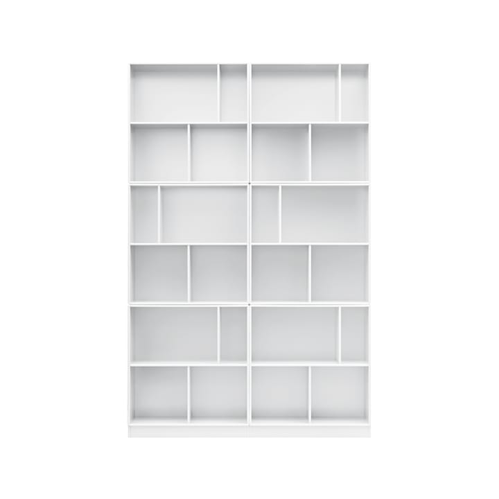 Read bokhylla - new white 101 med 7 cm sockel - Montana