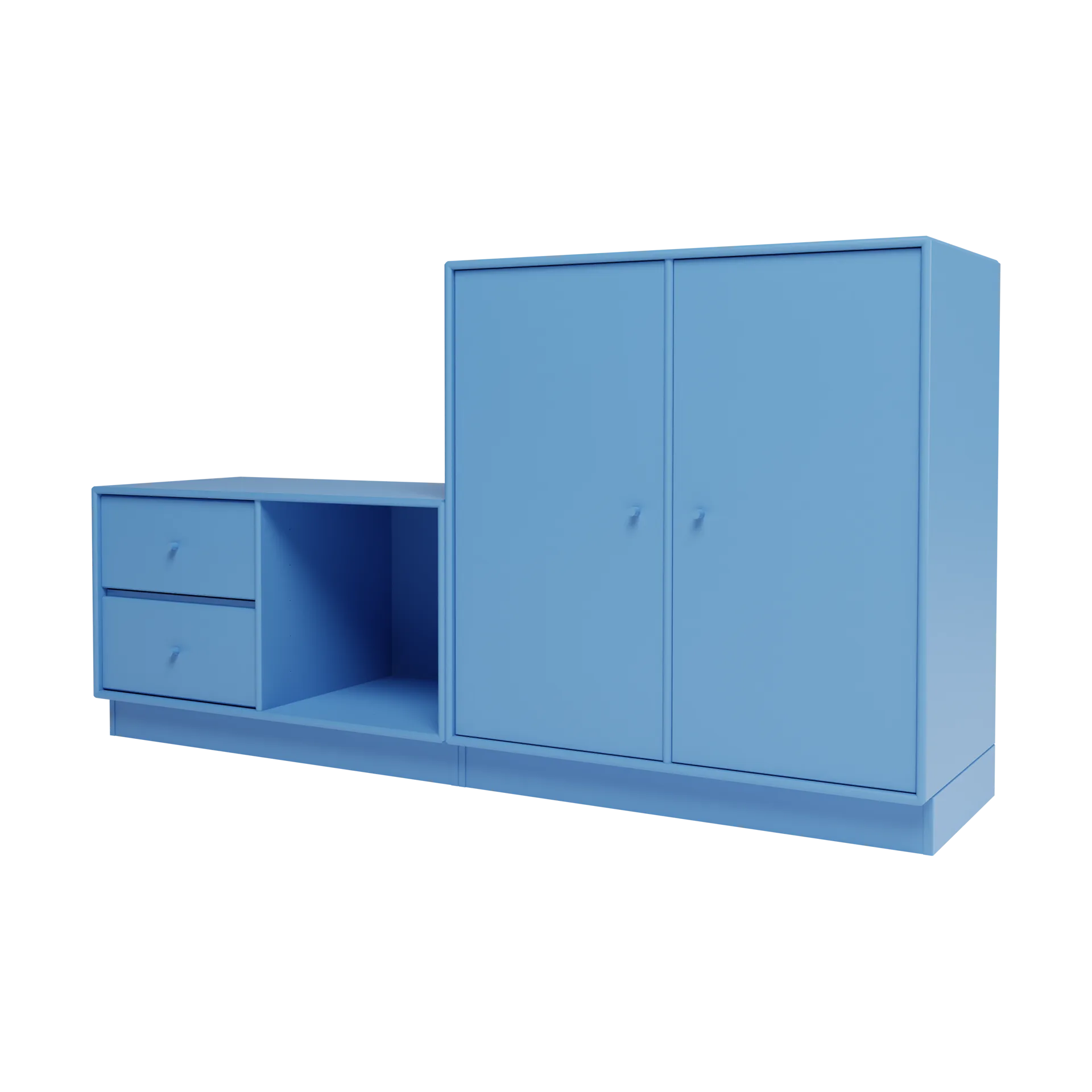 REST I bänk, 154-Azure Montana