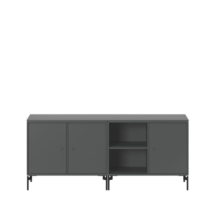 Save sideboard - Anthracite 04-svartlackade ben - Montana