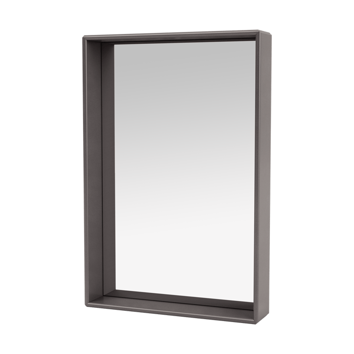 Shelfie colour frame spegel 46,8x69,6 cm - Coffee - Montana