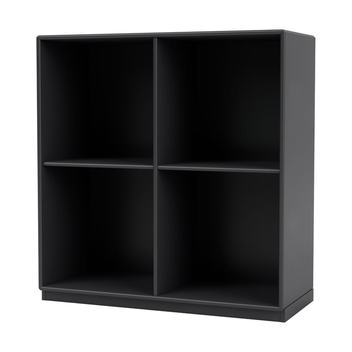 SHOW hylla 69,6x69,6 cm, sockel 3 cm - 04-Anthracite - Montana