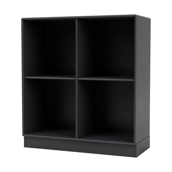 SHOW hylla 69,6x69,6 cm, sockel 7 cm - 04-Anthracite - Montana